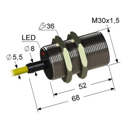 Выключатель бесконтактный PS2-30M68-10B11-Z (ВБ2.30М.68.10.1.1.Z) МЕГА-К A8010-80087033