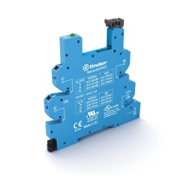 Розетка MasterOUTPUT с безвинт. клеммами Push-in для реле 34 серии 125В AC/DC в комплекте пластик. к
