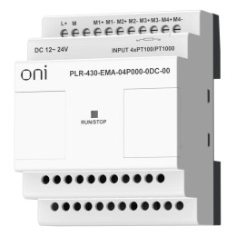 Модуль расширения входов выходов ПЛК 430 4 входа Pt100/Pt1000 24В DC ONI PLR-430-EMA-04P000-0DC-00