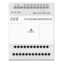 Модуль расширения входов выходов ПЛК 430 4 входа Pt100/Pt1000 24В DC ONI PLR-430-EMA-04P000-0DC-00