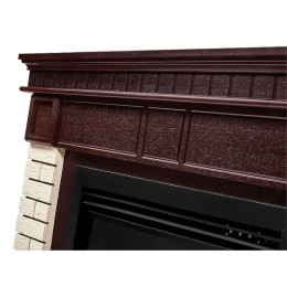 Портал Bricks 25 камень беж. шпон темн. дуб Firelight НС-1202848