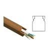 Кабель-канал 16х16 L2000 пластик темн. орех 3D T-Plast 50.01.003.0003