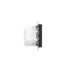 Розетка СП Эпика USB-A+С механизм черн. EKF UP1-SOB-USBA+USBC