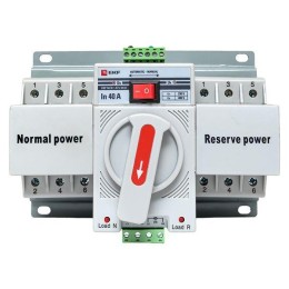Устройство автоматического ввода резерва АВР 3п C 40А 400В MCB PROxima EKF ats-mcb-40c-3p-pro