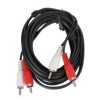 Кабель аудио JAAC024-1.5 2хRCA (m)/2хRCA (m) 1.5м черн. NINGBO 841251