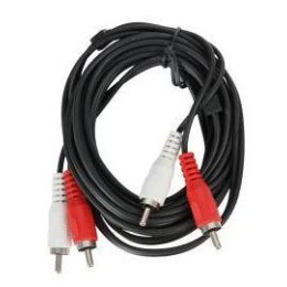 Кабель аудио JAAC024-1.5 2хRCA (m)/2хRCA (m) 1.5м черн. NINGBO 841251