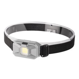 Фонарь налобный H8-L1W-gy 1Вт COB 100лм IP20 3 режима: 100проц./30проц./мигающ. 3хAAA (не в компл.)