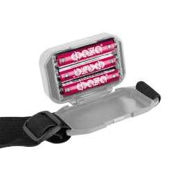 Фонарь налобный H8-L1W-gy 1Вт COB 100лм IP20 3 режима: 100проц./30проц./мигающ. 3хAAA (не в компл.)