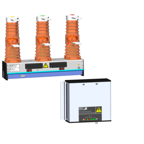 Выключатель вакуумный Optimat BB-10-20/1000-У2-230 с блоком управления Optimat BU-41-У2 КЭАЗ 282386