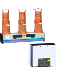Выключатель вакуумный Optimat BB-10-20/1000-У2-430 с блоком управления Optimat BU-41-У2 КЭАЗ 282387