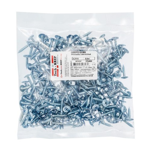 Саморез ШСММ 4.2х19 (уп.0.5кг) Tech-Krep/Zitar 125400