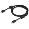 Кабель аудио-видео HDMI 1.4 HDMI (m)/HDMI (m) 1.8м. феррит.кольца черн. (HDMI-19M/19M-1.8M-MG) BURO