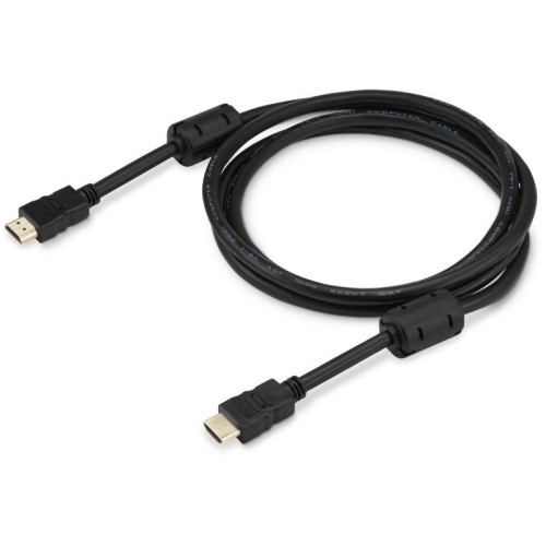 Кабель аудио-видео HDMI 1.4 HDMI (m)/HDMI (m) 1.8м. феррит.кольца черн. (HDMI-19M/19M-1.8M-MG) BURO