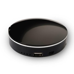 Светильник светодиодный ML-D9PB-bk косметическое зеркало с подсветкой с увеличением 13с LED литиев.