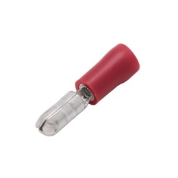 Наконечник цилинд. "вилка" 0.25-1.5кв.мм отв. d4 кр. (уп.100шт) DKC 2A96P