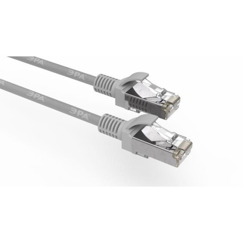 Патч-корд кат.5E F/UTP PC-1F-A 1м Simple сер. Эра Б0051380