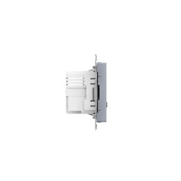 Розетка СП Эпика USB-С быстрая механизм алюм. EKF UP1-SOA-USBCF