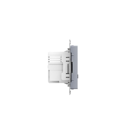 Розетка СП Эпика USB-С быстрая механизм алюм. EKF UP1-SOA-USBCF