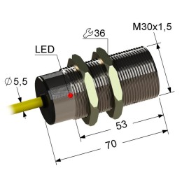 Выключатель бесконтактный PS2-30M70-10B74-K (ВБ2.30М.70.10.7.2.K ВБ2.30М.70.10.7.4.К) МЕГА-К A8010-8