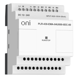 Модуль расширения входов выходов ПЛК 430 4 UI (0-20мА/0-10В) 24В DC ONI PLR-430-EMA-04U000-0DC-00