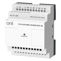 Модуль расширения входов выходов ПЛК 430 4 UI (0-20мА/0-10В) 24В DC ONI PLR-430-EMA-04U000-0DC-00