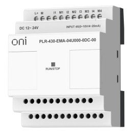 Модуль расширения входов выходов ПЛК 430 4 UI (0-20мА/0-10В) 24В DC ONI PLR-430-EMA-04U000-0DC-00