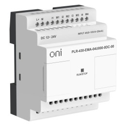 Модуль расширения входов выходов ПЛК 430 4 UI (0-20мА/0-10В) 24В DC ONI PLR-430-EMA-04U000-0DC-00