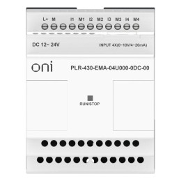 Модуль расширения входов выходов ПЛК 430 4 UI (0-20мА/0-10В) 24В DC ONI PLR-430-EMA-04U000-0DC-00