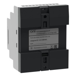 Модуль расширения входов выходов ПЛК 430 4 UI (0-20мА/0-10В) 24В DC ONI PLR-430-EMA-04U000-0DC-00