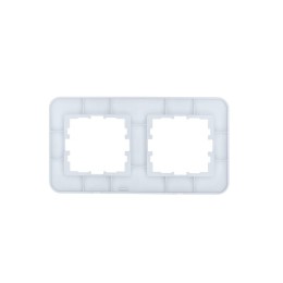 Рамка 2-м ASTI горизонт. бел. LEZARD 7081-0200-147