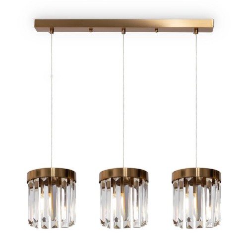 Светильник Evoke 40Вт E14х3 IP20 подвесной Freya FR5330PL-03BZ