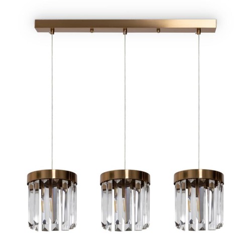 Светильник Evoke 40Вт E14х3 IP20 подвесной Freya FR5330PL-03BZ