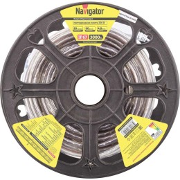 Лента светодиодная 14 512 NLS-3528WW60-4.8-IP67-220V (уп.20м) Navigator 14512