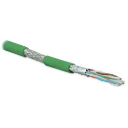 Кабель витая пара экранир. S/FTP кат.6A 4 пары 23 AWG ОЖ solid кажд. пара в фольге общий экран-медн.