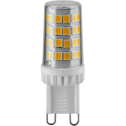 Лампа светодиодная 80 254 NLL-P-G9-6-230-3K-NF прозрачная 3000К тепл. бел. 480лм без пульсаций Navig