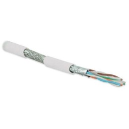 Кабель витая пара экранир. S/FTP кат.6A 4 пары 23 AWG ОЖ solid кажд. пара в фольге общий экран-медн.