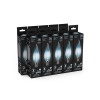 Лампа светодиодная филаментная Black Filament 7Вт свеча на ветру 4100К нейтр. бел. E14 580лм GAUSS 1