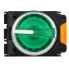 Переключатель 3 полож. 2НЗ с подсветкой зел. MASTER IEK MI-SW60-20XD-4-14-3-K06