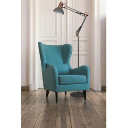 Светильник KD-431F С73 напол. Berlin 1х E27 40Вт 230В сер.+медь Camelion 13090