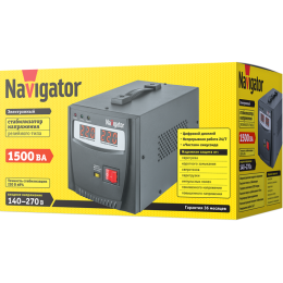 Стабилизатор напряжения 61 767 NVR-RF1-1500 Navigator 61767