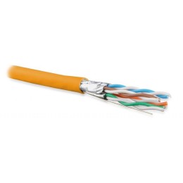 Кабель витая пара U/FTP кат.6A (10GBE) 4 пары 23 AWG ОЖ solid кажд. пара в экране без общего экрана