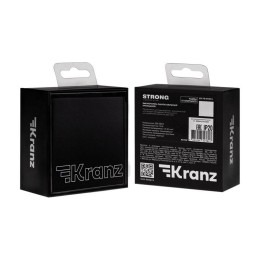 Выключатель проходной (переключатель) 1-кл. СП STRONG MIELE 10А антрацит Kranz KR-78-0708-5