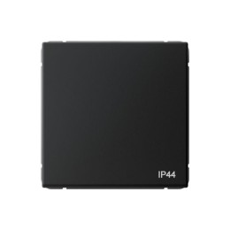 Переключатель 1-кл. ArtGallery 10AX IP44 быстрозажим. клем. механизм карбон SE GAL441061S