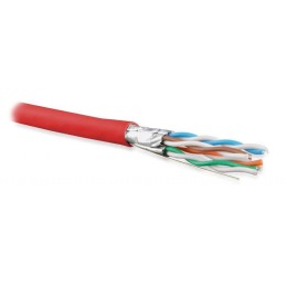 Кабель витая пара U/FTP кат.6A (10GBE) 4 пары 23 AWG ОЖ solid кажд. пара в экране без общего экрана