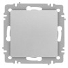 Кнопка Accent 6-109-03 10А-250В IP20 СУ алюм. Intro Б0063608