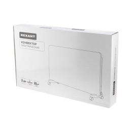 Конвектор электрический с механическим термостатом 2кВт X-нагревательный элемент Rexant 60-0098