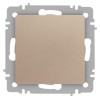 Кнопка Accent 6-109-04 10А-250В IP20 СУ шампань Intro Б0063610