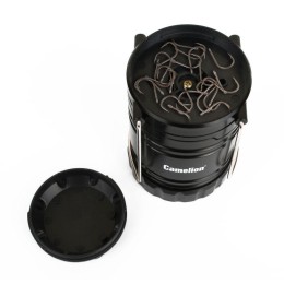 Фонарь кемпинговый LED5632 3COB LED элементы питания 3хAAA/R03 (не в компл.) пластик. черн. (кор) Ca