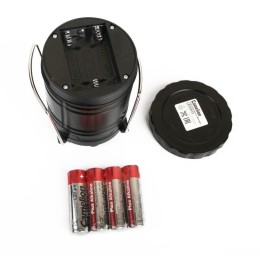 Фонарь кемпинговый LED5632 3COB LED элементы питания 3хAAA/R03 (не в компл.) пластик. черн. (кор) Ca
