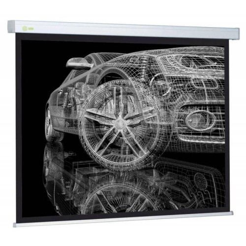 Экран 206х274см Wallscreen CS-PSW-206х274 4:3 настенно-потолочный рулонный бел. CACTUS 359053